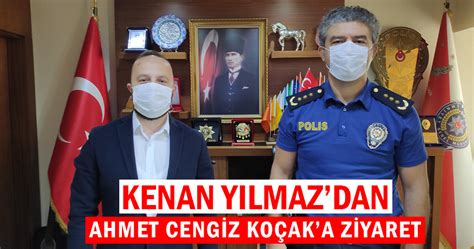 Kenan Yılmaz Dan Eyüpsultan Emniyet Müdürü Ahmet Cengiz Koçak A Ziyaret New Göktürk Dergisi