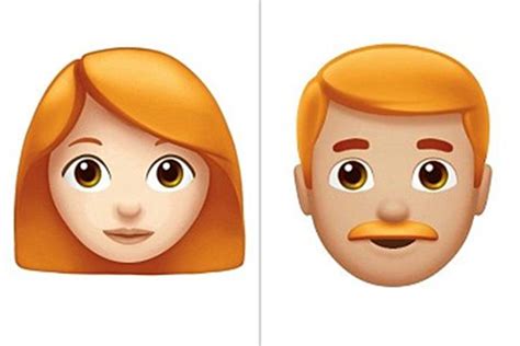 Scots Delight As Ginger Emojis Finally Released On Iphones Today But Theres A Catch The