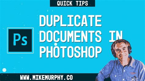 Photoshop Quick Tip How To Duplicate Files YouTube