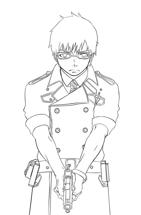 Blue Exorcist Coloring Pages Coloring Coloring Pages