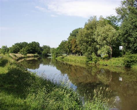 Nidda River Fluss Frankfurt am Main Hessen