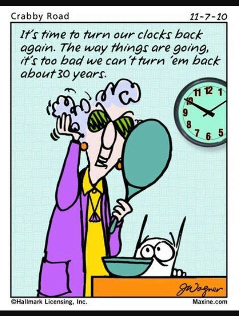 Daylight Savings Time Maxine Daylight Savings Time Funny Cartoons