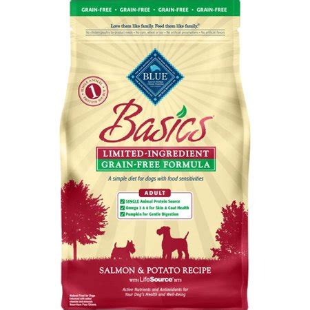 They produce wholesome recipes for all life stages, sizes, and activity levels. Blue Buffalo Basics Limited Ingredient Grain-Free Salmon ...