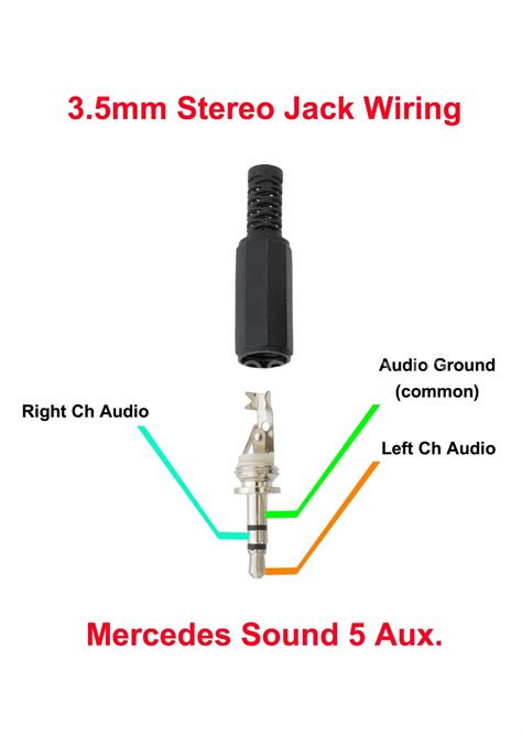 35mm Female Stereo Headphone Jack Wiring