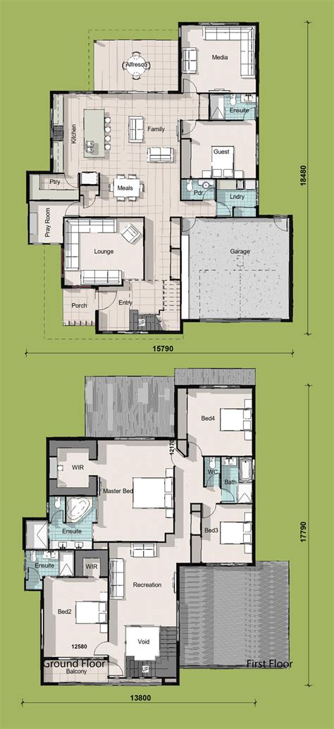 House Plan Design Two Storey Simple Storey House Design With Floor Plan X Bed Room