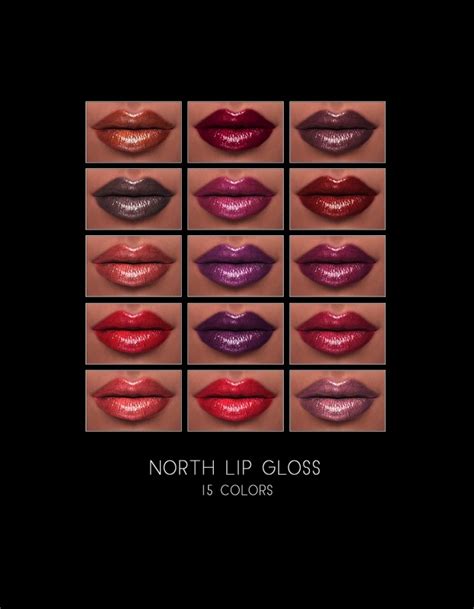 North Lip Gloss At Frost Sims 4 Sims 4 Updates