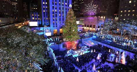 Lighting The Rockefeller Center Christmas Tree