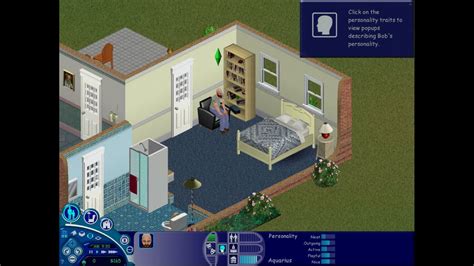 The Sims 1 In Game Tutorial Pc Game 2000 Youtube