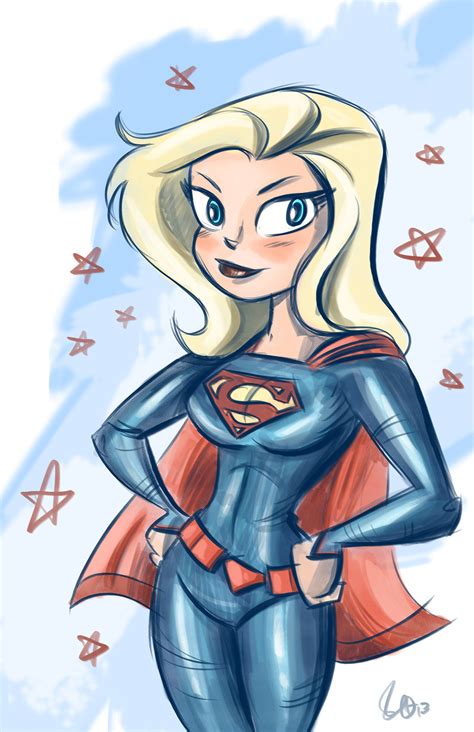 Supergirl Sketch By Scootah91 On Deviantart