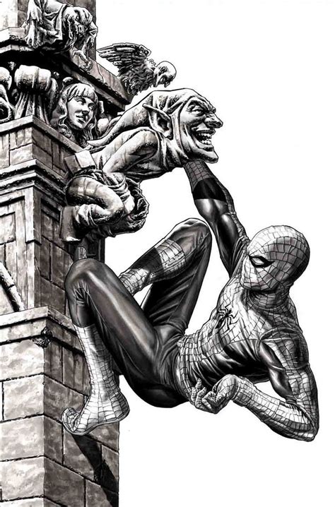 Love The Gargoyles Spider Man By Lee Bermejo Leebermejo Spiderman