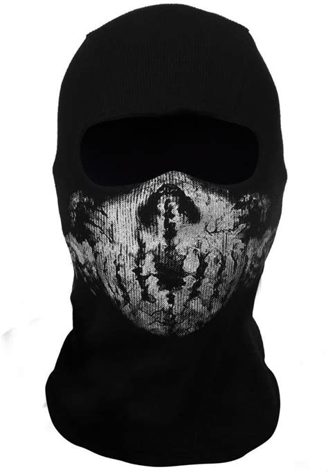 Call Of Duty 10 Ghosts Hoods Skull Skeleton Head Mask Keegan 05 Amazon