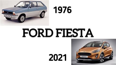 Evolution Of The Ford Fiesta 1976 2021 Interior And Exterior Youtube