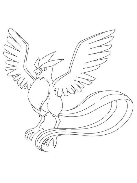 Articuno Coloring Page At Getcolorings Free Printable Colorings The Hot Sex Picture