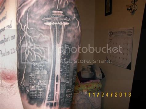 Seattle Space Needle Tattoo Topics And Other Body Art Show Off Your