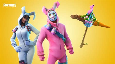 Fortnite Rabbit Raider And Bunny Brawler Outfits Now Available