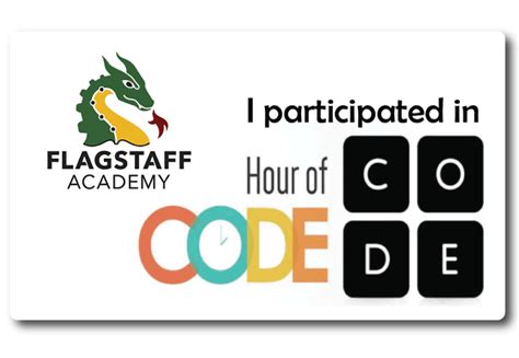 You may remember the hour of code campaign which took place in march this year. Longmont's Flagstaff Academy will be having Hour of Code ...