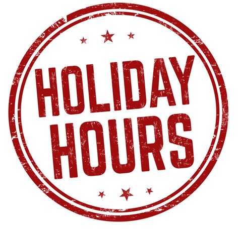 Our Holiday Hours | The Cakeroom Bakery Shop