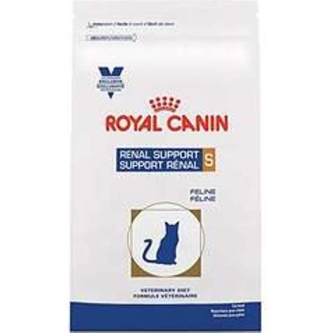 T stands for tasty, and this formula can help stimulate your cat's appetite. Royal Canin Veterinary Diet Renal Support S Dry Cat Food 6 ...