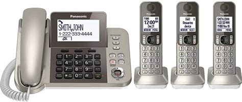 Buy Panasonic Cordedcordless Phone System With Answering Machine And