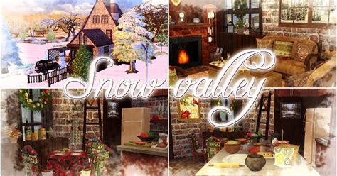 Sims 4 Ccs The Best Snow Valley By A Koritsa