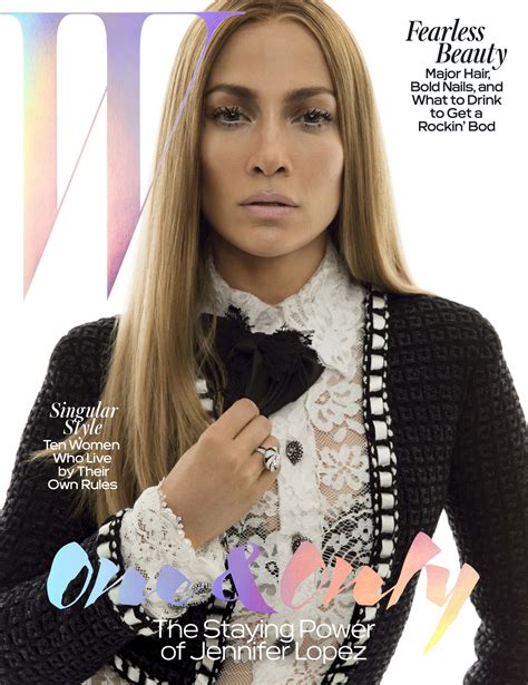 Jennifer Lopez Covers W Magazine For Its May 2016 Cover Story While