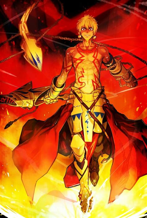 Archer Gilgamesh Gilgamesh Anime King Gilgamesh Gilgamesh And