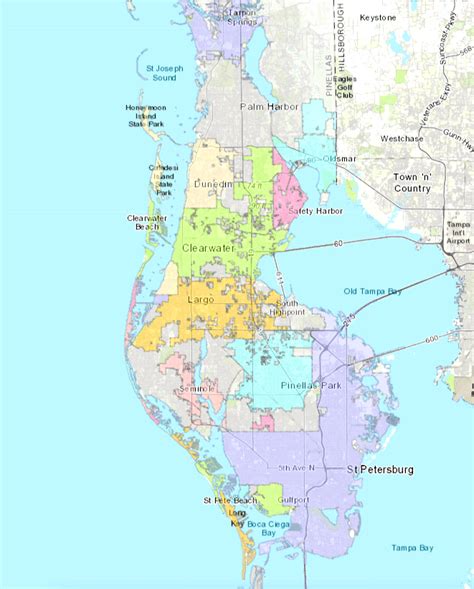 Zip Code Map Pinellas Jacki Letizia