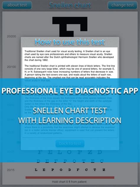 Snellen Chart Hd Medical Eye Diagnostic Chart And Test By Kenigart
