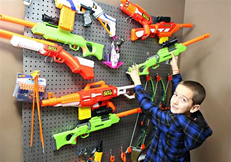 Shop with afterpay on eligible items. How To Build A Nerf Gun Wall {With Easy to Follow ...