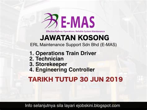 Sars efiling is a free, online process for the submission of returns and declarations and other related services. Jawatan Kosong ERL Maintenance Support Sdn Bhd (E-MAS ...