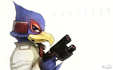 Falco Fanart Star Fox Superhero Rock And Roll