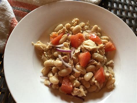 Salade De Thon Et Haricots Blancs Litalienne Cuisiner Avec Micheline