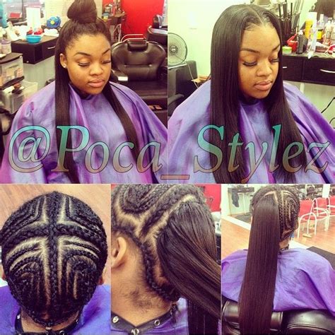 Versatile Sew In Braid Pattern With Leave Out Staceyjiaxu