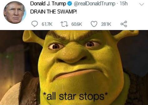 Shrek Is Unhappy Memes