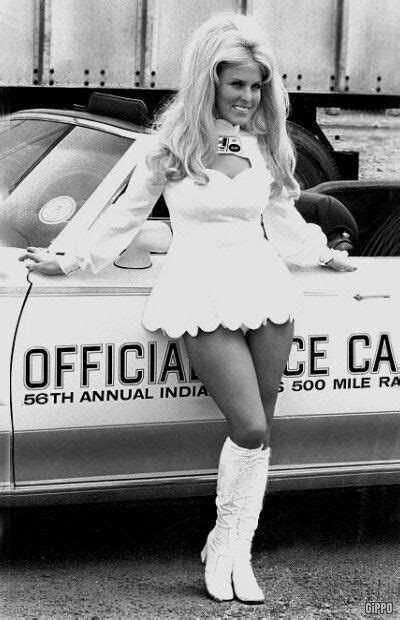 70s MINI DRESS LINDA VAUGHN Car Show Girls Car Girls 1960s Fashion