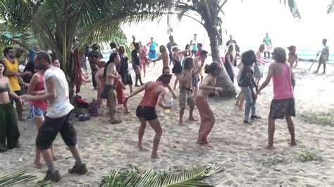 Goa Party By Russiansarambol Beach Youtube