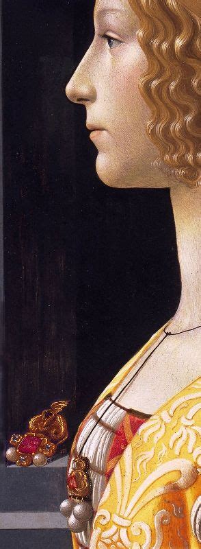 Portrait Of Giovanna Tornabuoni Domenico Ghirlandaio 1490 Detail