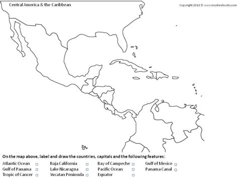 Geography Quiz Central America Homeschoolers