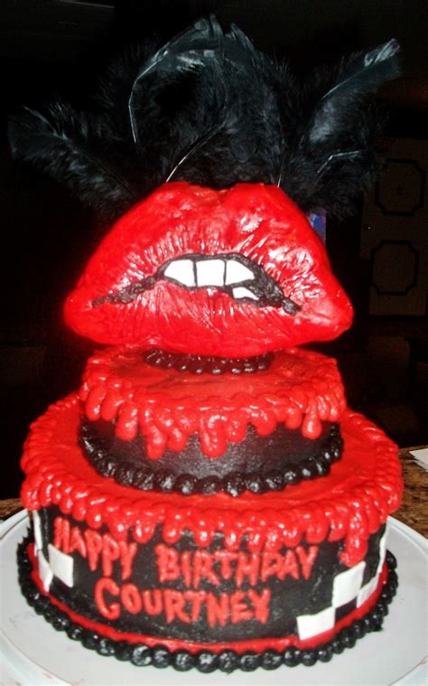 rocky horror picture show cake