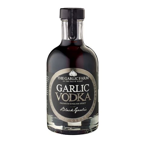 Black Garlic Vodka Products The Garlic Farm For All Things Garlic