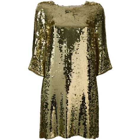 Amen Sequined T Shirt Dress €865 Liked On Polyvore Featuring Dresses
