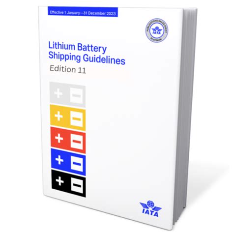 Iata Lithium Battery Shipping Regulations Th Edition Archives
