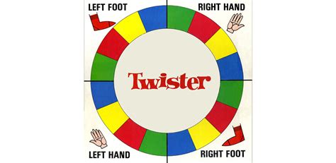 Printable Twister Game Designed To Print On Standard 85 X 11″ Paper