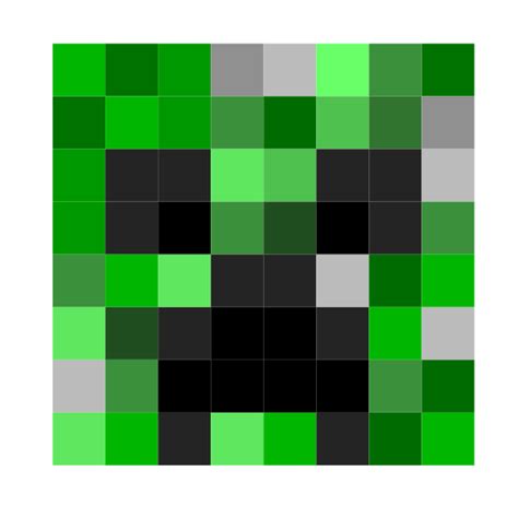 Minecraft Creeper Face Template