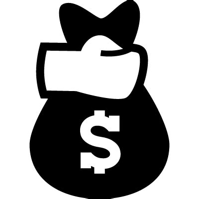 Hand holding money bag of dollars ⋆ Free Vectors, Logos ...