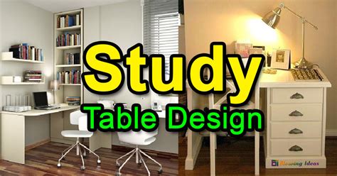Study Table Designs For Small Rooms Blowing Ideas