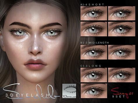 3d Eyelashes By S Club From Tsr Sims 4 Downloads
