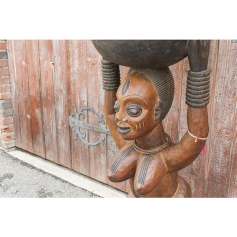 Antique African Fertility Statue Chairish
