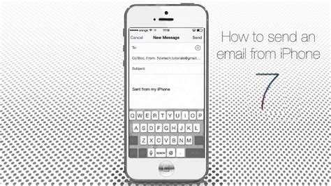 How To Send Email From Iphone And Ipad Running On Ios 7 Youtube