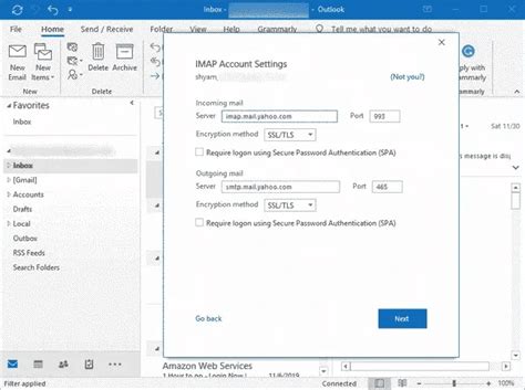 How To Configure Yahoo Mail In Outlook 20192016